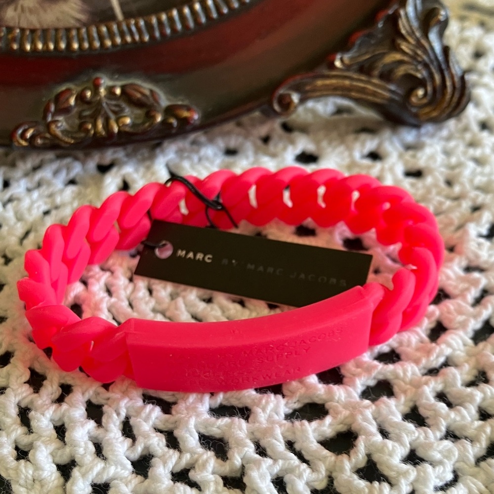 Marc by Marc Jacobs Neon Pink Bracelet